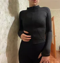 Peeli-chaqueta deportiva de manga larga con cremallera para mujer, camisa de Yoga para Fitness, ropa de gimnasio cálida para invierno, abrigos para correr, ropa de entrenamiento