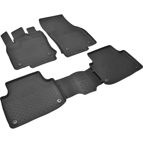Roxform Car In 4.5D Mop Black Auto Mat Interior Accessories Tuning For