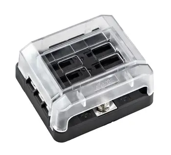 

Block for 6 fuses ATP/ATC/ATO with lid bf271
