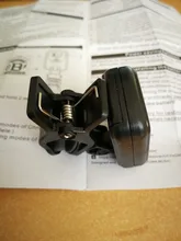 Guitar Tuner Chromatic Bass Ukulele Rotatable Black for Acoustic Lcd-Display