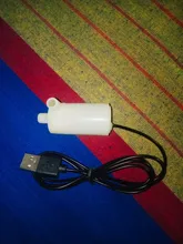 Bomba de agua de Motor sin escobillas de bajo ruido, USB, 5V, CC, 120L/H, Mini Micro sumergible, accesorios de decoración de jardín, 1 ud.