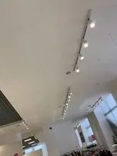 Track-Light Spotlight-Lamp Rail Window-Display-Lighting Fixture-Shop Aluminum LED 220V