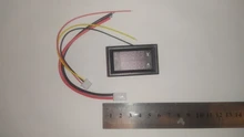 Voltímetro Digital DC 100V 10A, amperímetro azul + rojo, LED, doble Digital, medidor de voltímetro, motocicleta, electromóvil, Coche