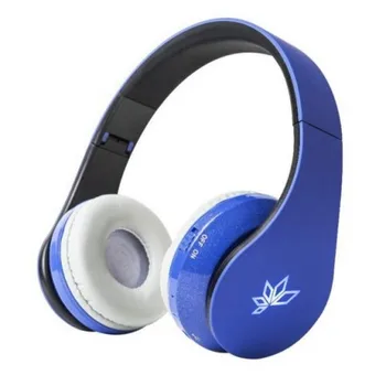 

BLUETOOTH HEADSET WITH MICROPHONE/AUX INPUT./RECHARGEABLE BATTERY BLUE MARVO