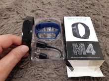 Reloj deportivo inteligente M4 para hombre y mujer, pulsera multifunción resistente al agua con control del ritmo cardíaco y de la presión sanguínea