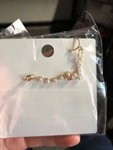 Pendientes de alas de mariposa con Micro incrustaciones para mujer, cadena de circonita y Perla, colgante trasero, orejas, pendiente de joyería coreana, venta al por mayor