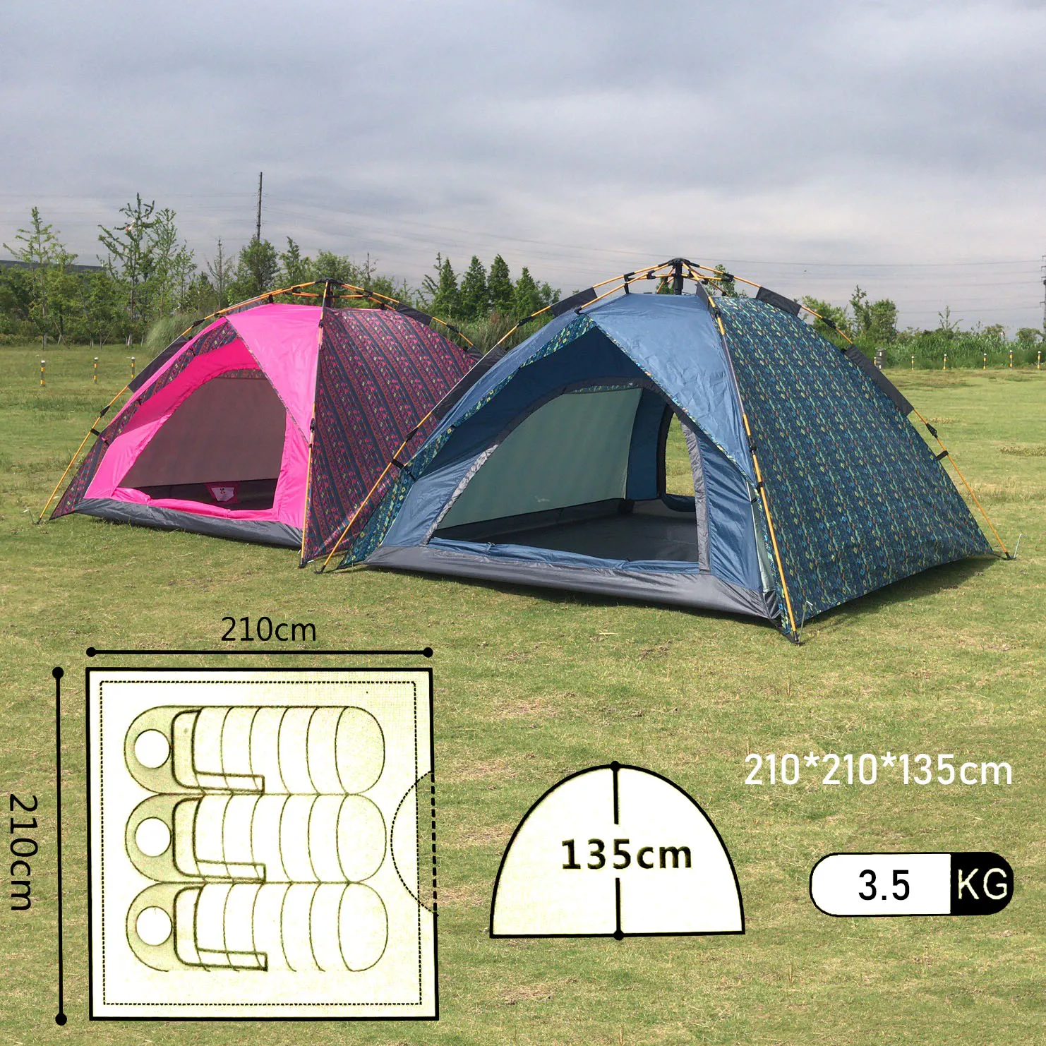 Палатка Автомат 3 Купить