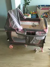 Coolbaby-cuna de bebé de alta calidad, plegable, fácil de llevar y valla, 960F, Envío Gratis en Rusia