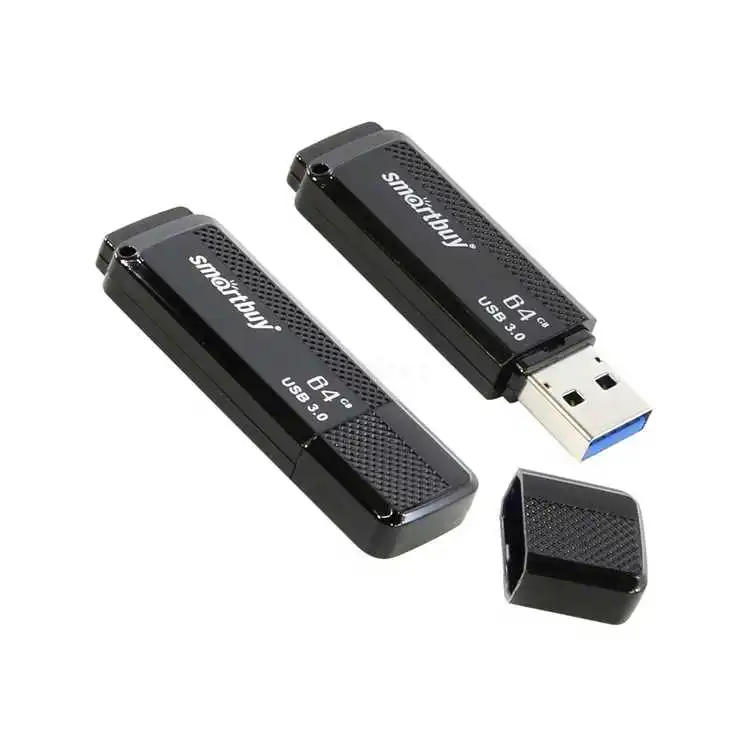 Флеш-диск USB 64GB Smartbuy Dock 3.0 черный | Компьютеры и офис