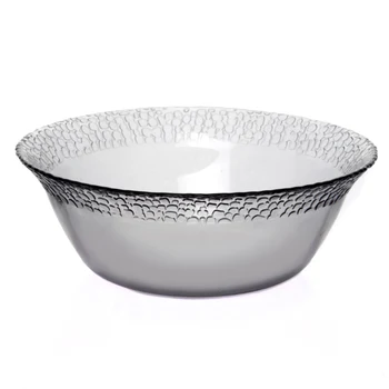 

Salad Bowl simplified. Gray mosaic 160mm