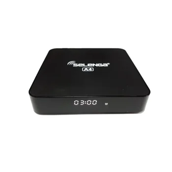 

IP TV box 4K Selenga A4 (OS Android 7.1.2, CPU Cortex-A53 2GHz, ram 2 GB, flash 16 GB, WiFi)