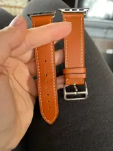 Correa de cuero genuino para Apple Watch, correa de cuero genuino para Apple Watch 6 Band 5 4 3 2 1, 44mm 40mm 42mm 38mm