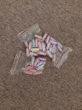 20 unids/bolsa nuevo estilo Dreadlock cuentas accesorio del pelo herramientas 7mm agujero pelo acrílico cuentas para Crochet trenzas pelo anillos