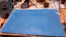 Almohadilla de reparación aislante resistente al calor, estación de soldadura de silicona, almohadilla de trabajo, plataforma de escritorio para Estación de soldadura BGA