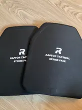 Raptor-placa táctica NIJ IIIA a prueba de balas, tablero balístico a prueba de balas, mochila, Panel de armadura, par de almohadillas de escudo balístico
