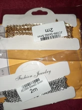 Cadena de eslabones de Metal para collares pulseras joyas, 1mm, 1,5mm, 2mm de ancho, plata, oro rosa, acero inoxidable