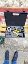 Hidráulica Pex herramientas de sujeción de GC-1632TH para la conexión de tubería de montaje PEX PB tubo de cobre AL con muere de TH16 de 20,26 32mm