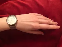 Japón Movimiento de Cuarzo de Alta Calidad 36mm hannah Martin Mujeres de Malla de Acero Inoxidable de Oro Rosa Damas Impermeable Reloj Dropshipping