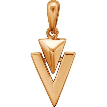 

Esthete pendant made of silver with gilding
