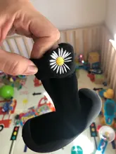 Zapatos de nieve cálidos para niños, calcetines bordados, calcetines gruesos cepillados, botines para bebés y niñas, suelas blandas