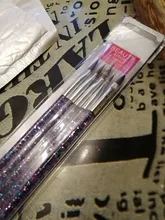 Nail-Art-Brush-Tools-Set Manicure Crystal-Handle Acrylic Glitter New DIY 5pcs Pen-Gradient