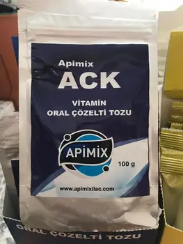 

Apimix Ack (10x100gr) 1 Kg Vitamin Kanatlı Tavuk Kuş Güvercin Animals Healty Hayvan Verim Sağlık Güç Power