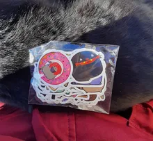 100 Uds de dibujos animados lindo gatos gordos Kawaii divertido pegatinas de Anime para niños niño de teléfono móvil portátil monopatín artículos de papelería, diario pegatinas