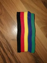 Ties Cable-Tie-Wire Loop-Wrap Colored-Plastics Nylon T-Type Reusable Zip-Bundle 50pcs