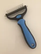 Pelo de mascota cortador de nudos perro cepillado y caída de pelo herramientas Gato del pelo del cepillo del peine de doble cara productos para mascotas