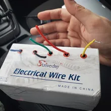 Wire-Cable Copper-Line Electrical-Wire DIY Flexible Silicone 20/18awg 5-Color Mix-Box