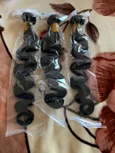 WowQueen-mechones de ondas corporales de 32, 34, 36, 40 pulgadas, extensiones de cabello humano mechones Remy, extensiones de pelo ondulado mechones de alta calidad