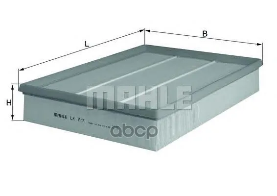 Фильтр Воздушный Mahle/Knecht Lx717 Mahle/Knecht арт. LX717