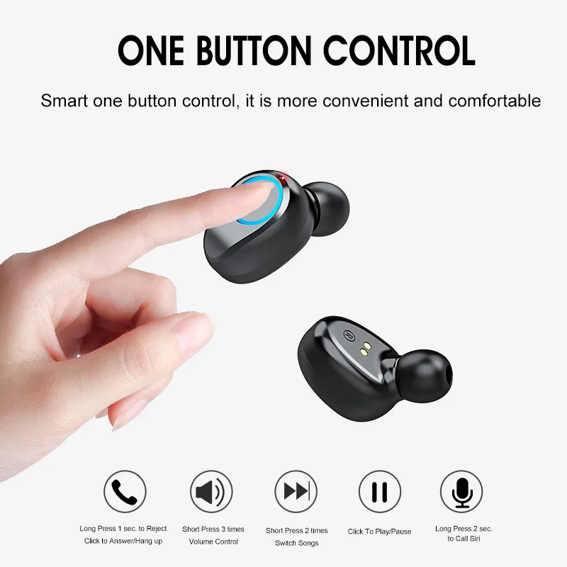 F9 TWS Bluetooth 5,0 6D стерео беспроводные наушники светодиодный дисплей водонепроницаемые IPX7 спортивные наушники с зарядным устройством микрофон для huawei