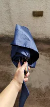 Sombrilla automática plana OLYCAT paraguas mujer marca lujo de lluvia ultraligero de viaje sombrilla de Sol para niñas Anti UV paraguas plegable resistente al viento portátil 6 costillas parasol