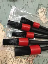 5 uds detallado de coches cepillo de limpieza automática de la limpieza del coche detallando conjunto tablero de salida de aire cepillo limpio herramientas de lavado