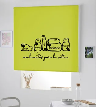 

Blind Iroa roll for kitchen/Condiments for the routine! ROLLER BLINDS TRANSLUCENT! (PISTACHIO 100X175)