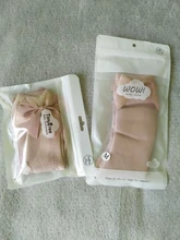 Kids Socks Bowknot Toddlers Baby-Girls Long Knee-High 100%Cotton New Big Soft 0-3-Years