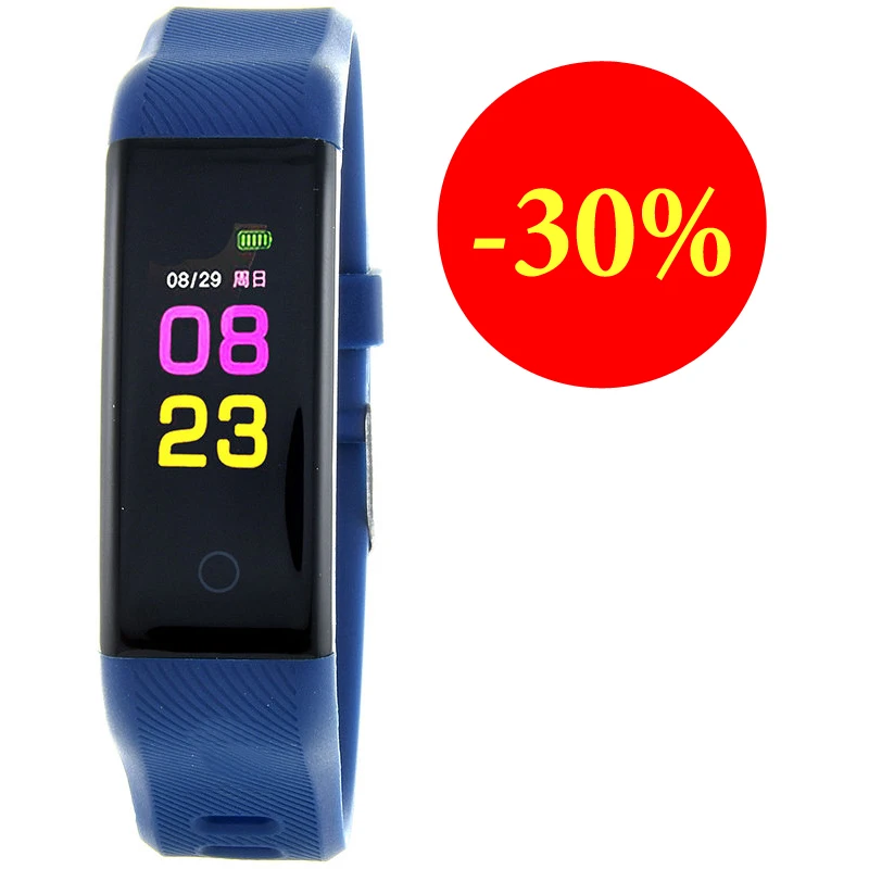 Фитнес-браслет Smart Bracelet 115 Plus Blue унисекс шагомер фитнес треккер smart watch | Спорт и