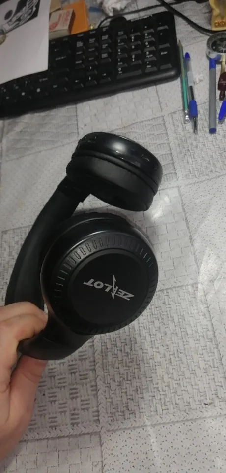 Отзыв о товаре Наушники ZEALOT B19 с ЖК-дисплеем, Hi-Fi стерео наушники, Bluetooth беспроводная гарнитура с микрофоном, FM-радио, слот для карт памяти TF от пользователя R***b