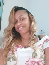 Lucky Queen-extensiones de cabello humano Remy, mechones de cuerpo tejido brasileño 1b/Borgoña rubio miel ombré, 100% ondulado