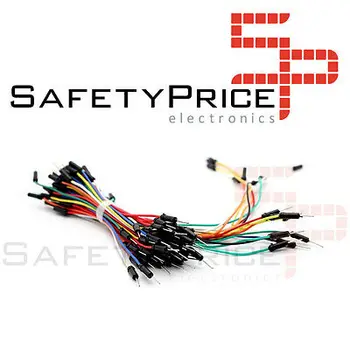 

65x male JUMPER CABLE protoboard arduino pic solderless breadboard wire cables