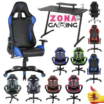 

Leather chair for home racing office games, Internet computer ergonomic Gaming Woxter table professional Gamer
