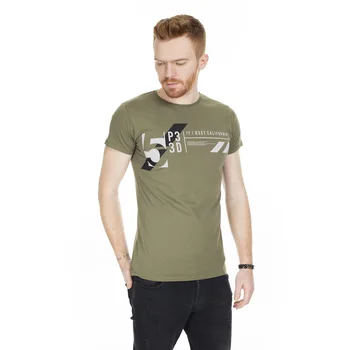 

Buratti Printed Bike Collar T SHİRT 54162 S0