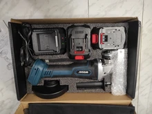 WOSAI-amoladora angular inalámbrica M14, herramienta eléctrica de corte sin escobillas, 20V, iones de litio