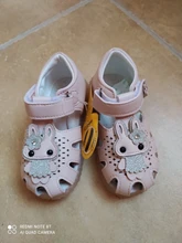 Clibee-Sandalias de gelatina para niñas pequeñas, zapatos ortopédicos clásicos de moda para niños y niñas, zapatos de cuero con luz LED