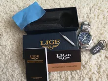 LIGE-Reloj de pulsera de acero para mujer, nuevo accesorio de moda, creativo, resistente al agua, 2021