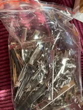 Alligator Clips Hairpins Clamps Cable Lead-Testing Metal 50pcs/Lot 35mm-75mm