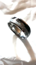 FDLK-Anillo de madera con incrustaciones de flecha y concha para hombre, joyería de lujo, 8mm, 24 estilos