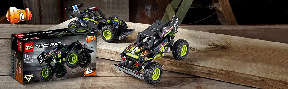 Compatible avec LEGO Technic Pelle Monster