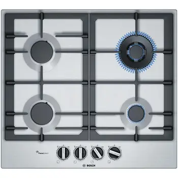 

PCH6A5B96 4 Gas stove Gas cooktop steel color InoxBOSCH310.87